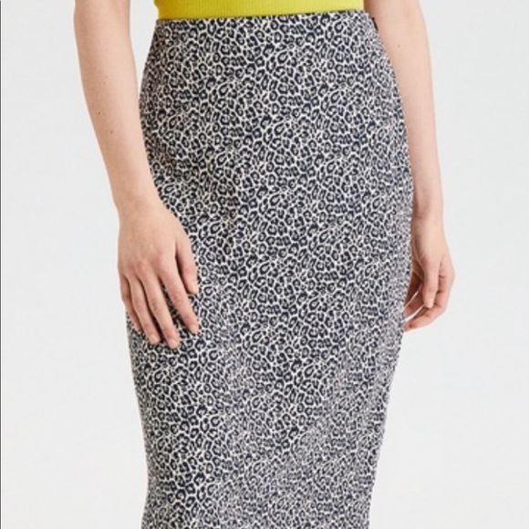 American Eagle Midi Cheetah Skirt - Picture 1 of 5